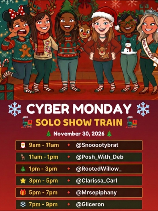 Other - Cyber Monday Solo Show Train